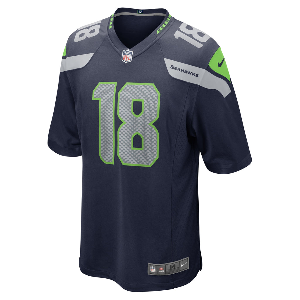 Freddie Swain Seattle Seahawks Game Jersey - College Navy