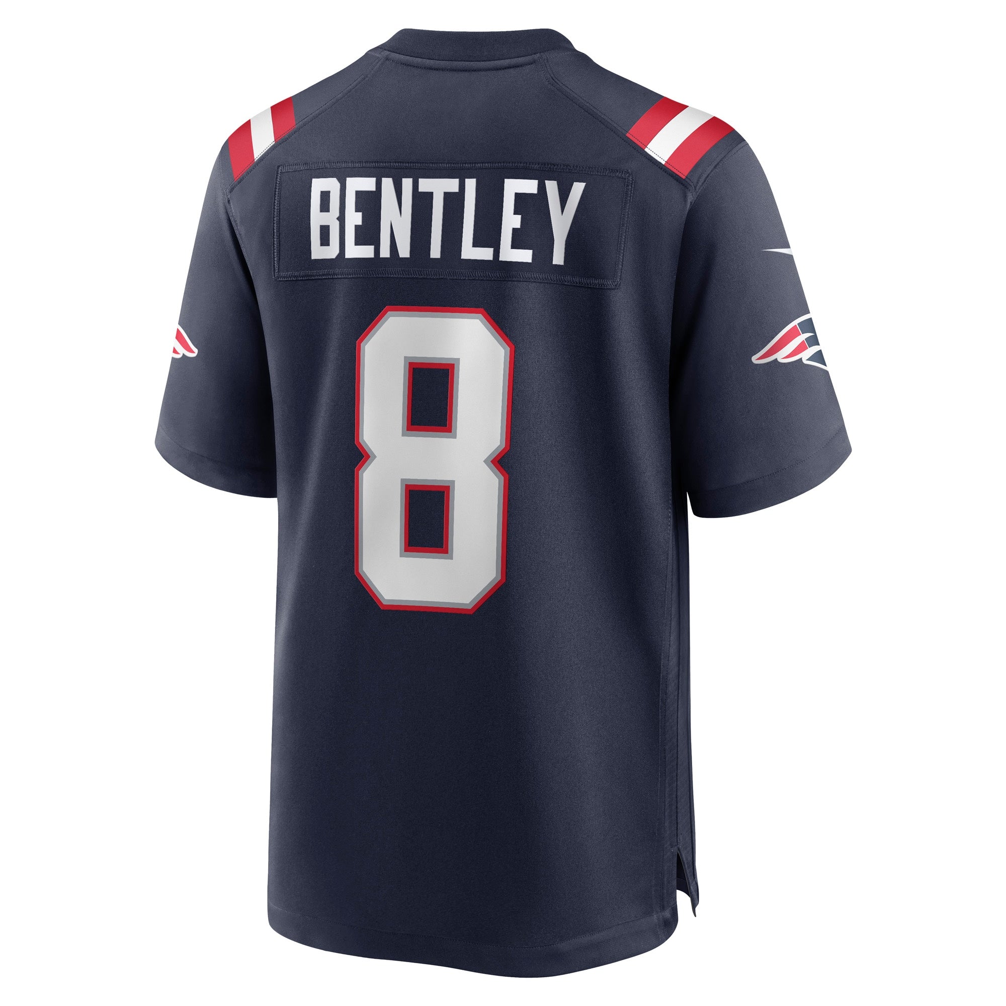 Ja'Whaun Bentley New England Patriots Game Player Jersey - Navy