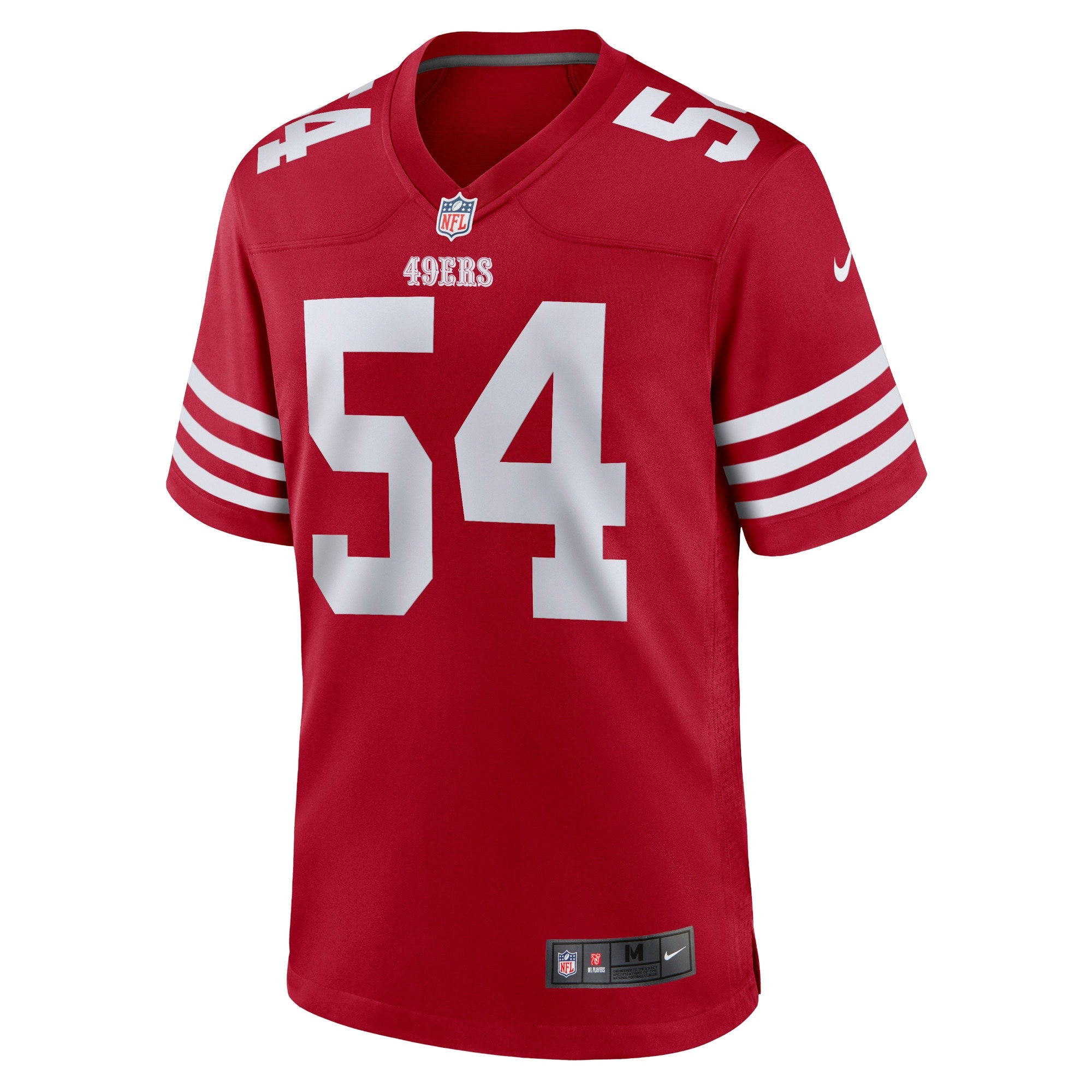 Fred Warner San Francisco 49ers Player Game Jersey - Scarlet