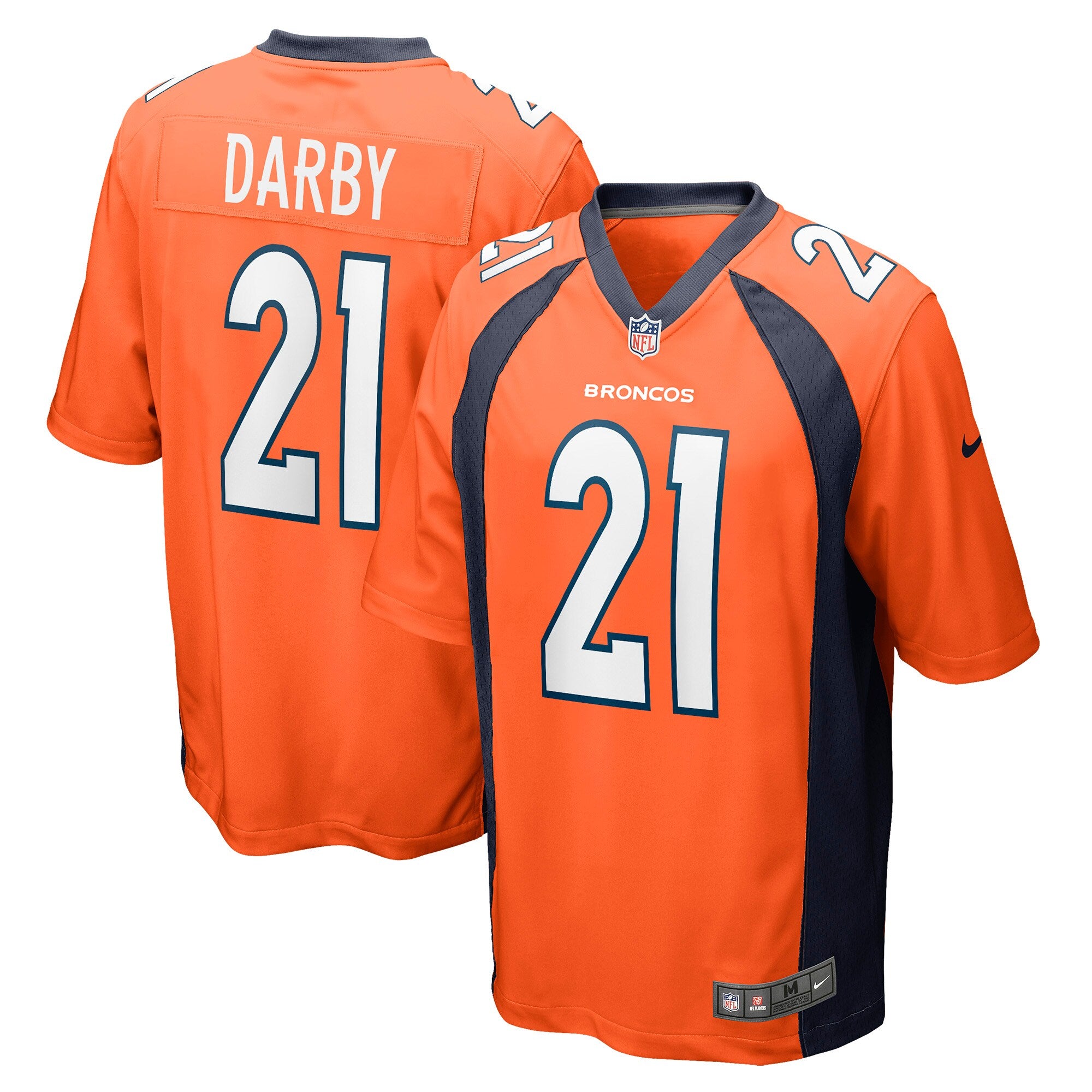 Ronald Darby Denver Broncos Game Jersey - Orange