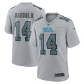 Sam Darnold Carolina Panthers Atmosphere Fashion Game Jersey - Gray