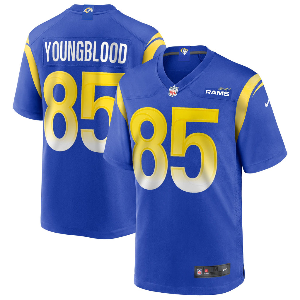 Jack Youngblood Los Angeles Rams Game Retired Player Jersey - Royal