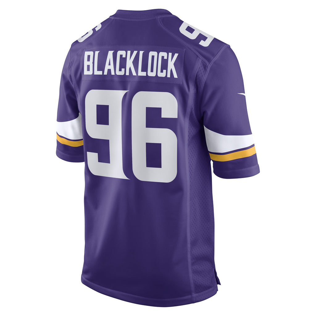 Ross Blacklock Minnesota Vikings Game Player Jersey - Purple