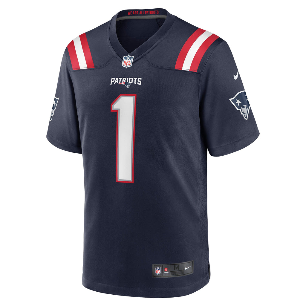DeVante Parker New England Patriots Game Jersey - Navy
