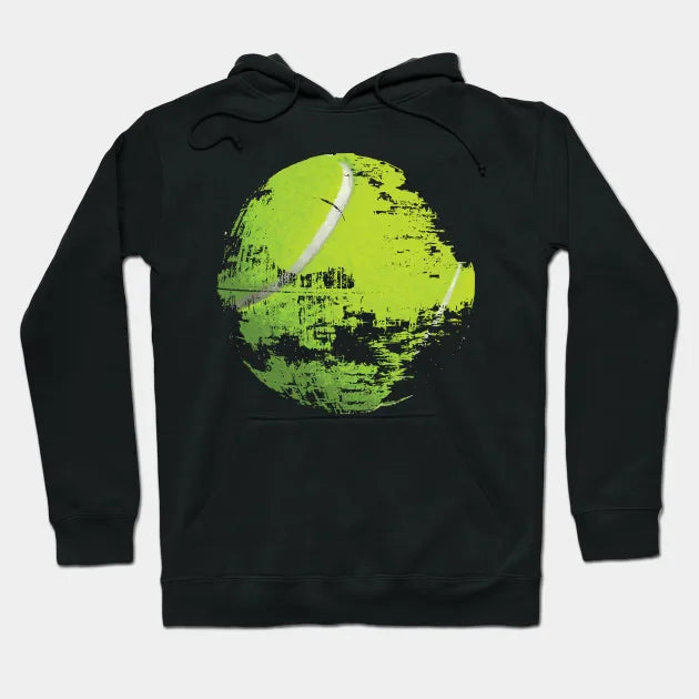 Tennis Ball Under Construction Hoodie