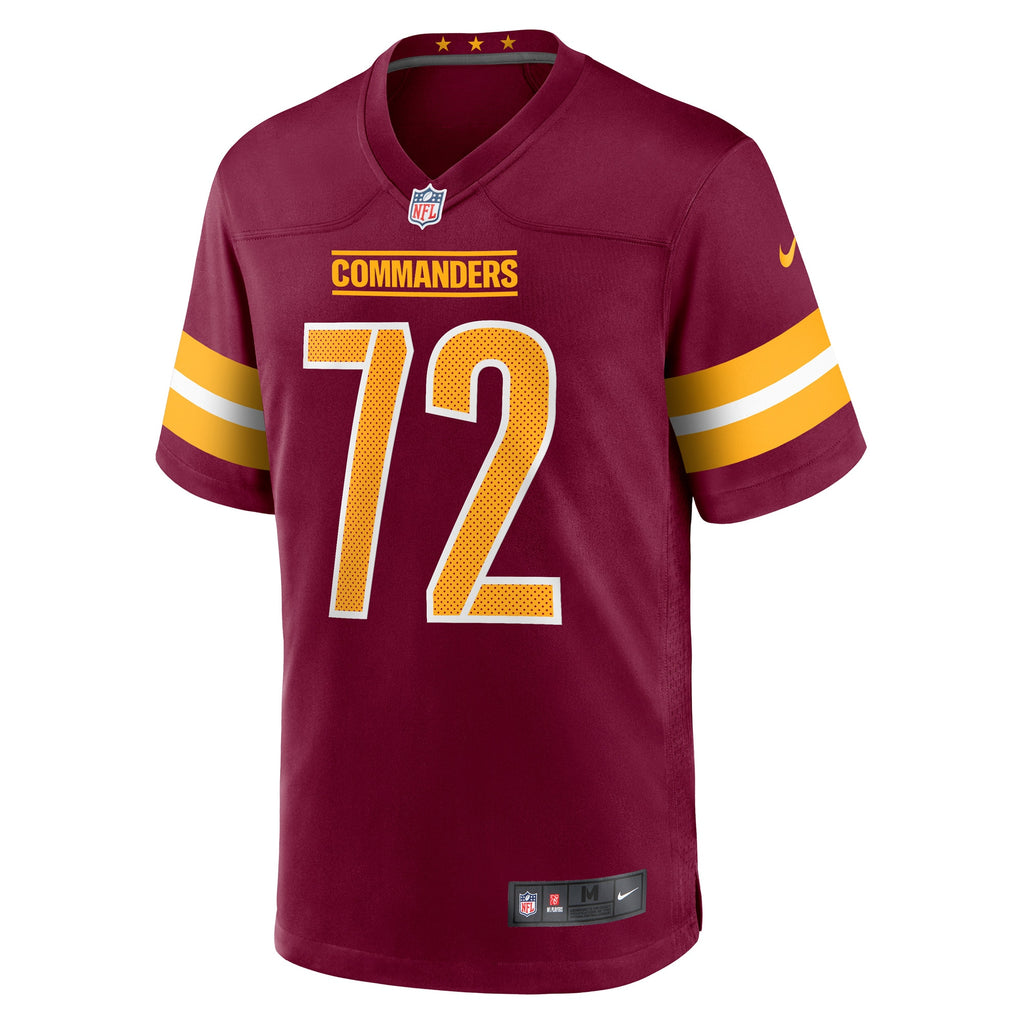 Charles Leno Jr. Washington Commanders Home Game Player Jersey - Burgundy