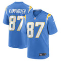 Hunter Kampmoyer Los Angeles Chargers Game Player Jersey - Powder Blue