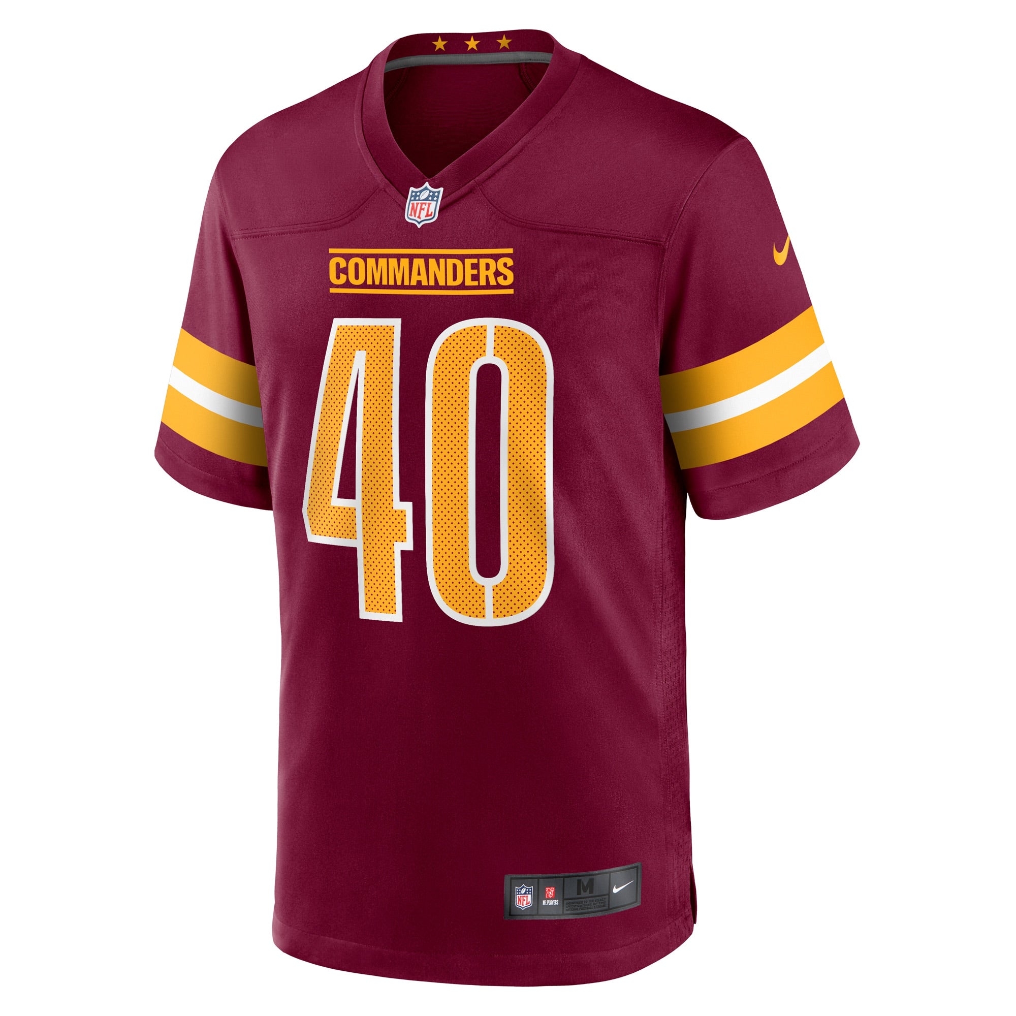 Tariq Castro-Fields Washington Commanders Game Player Jersey - Burgundy