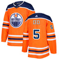 Cody Ceci Edmonton Oilers Authentic Jersey - Orange