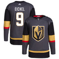 Jack Eichel Vegas Golden Knights Alternate Authentic Pro Jersey - Gray