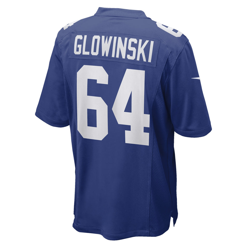Mark Glowinski New York Giants Game Player Jersey - Royal