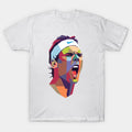 Rafael Nadal Color Portrait T-Shirt