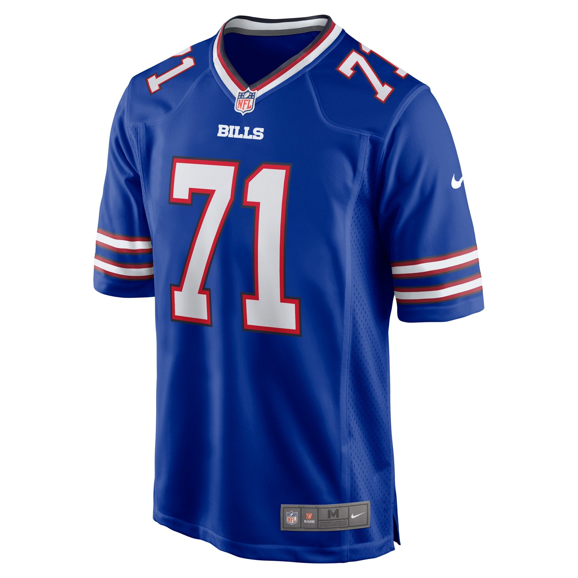 Ryan Bates Buffalo Bills Game Player Jersey - Royal