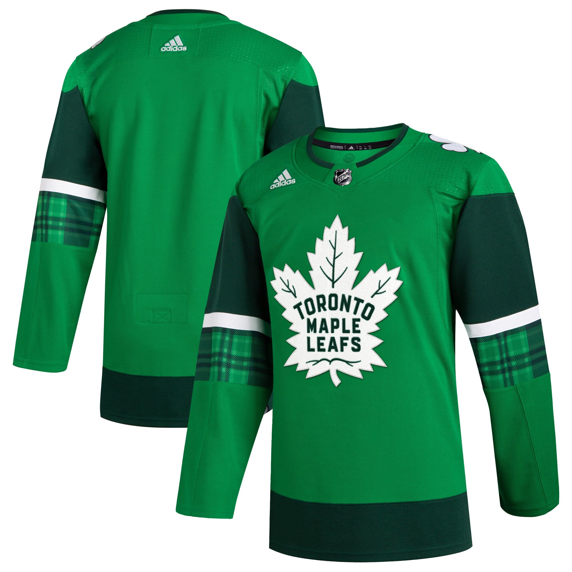 Toronto Maple Leafs 2023 St. Patrick's Day Primegreen Authentic Jersey - Kelly Green