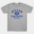 Dillon Panthers Football - #33 Tim Riggins - Vintage Logo T-Shirt