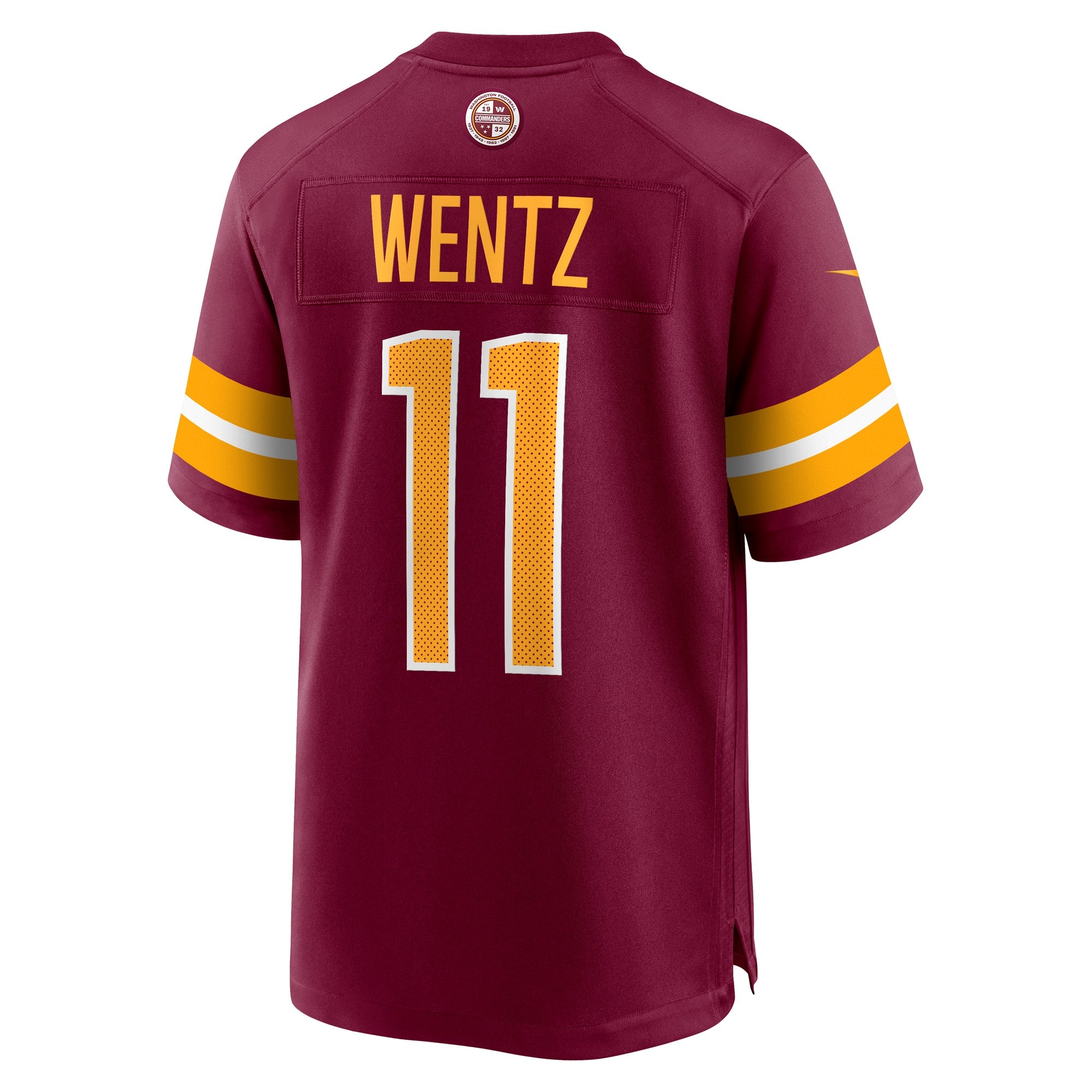 Carson Wentz Washington Commanders Game Jersey - Burgundy