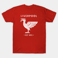 Liverpool Liverbird Retro Vintage Big T-Shirt