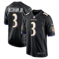 Men's Baltimore Ravens Odell Beckham Jr. Game Jersey - Black