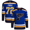 Justin Faulk St. Louis Blues Home Authentic Pro Jersey - Royal