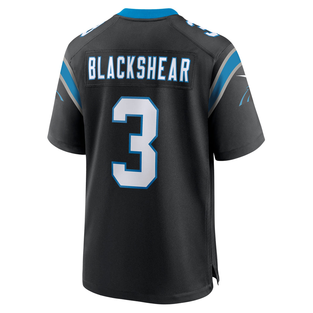 Raheem Blackshear Carolina Panthers Team Game Jersey - Black