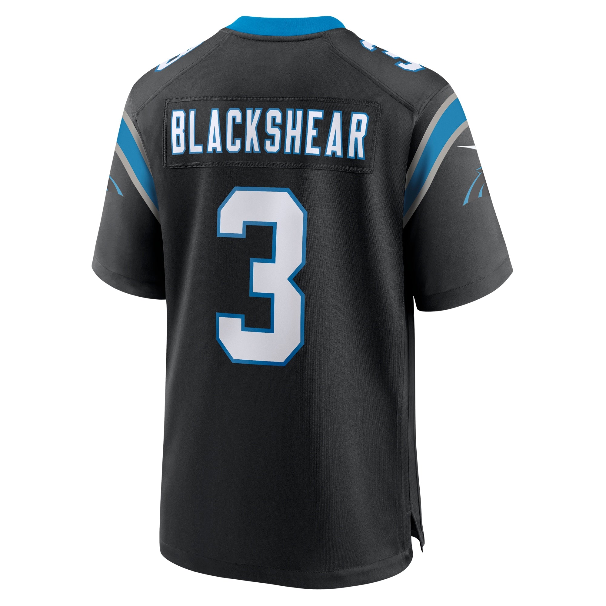 Raheem Blackshear Carolina Panthers Team Game Jersey - Black