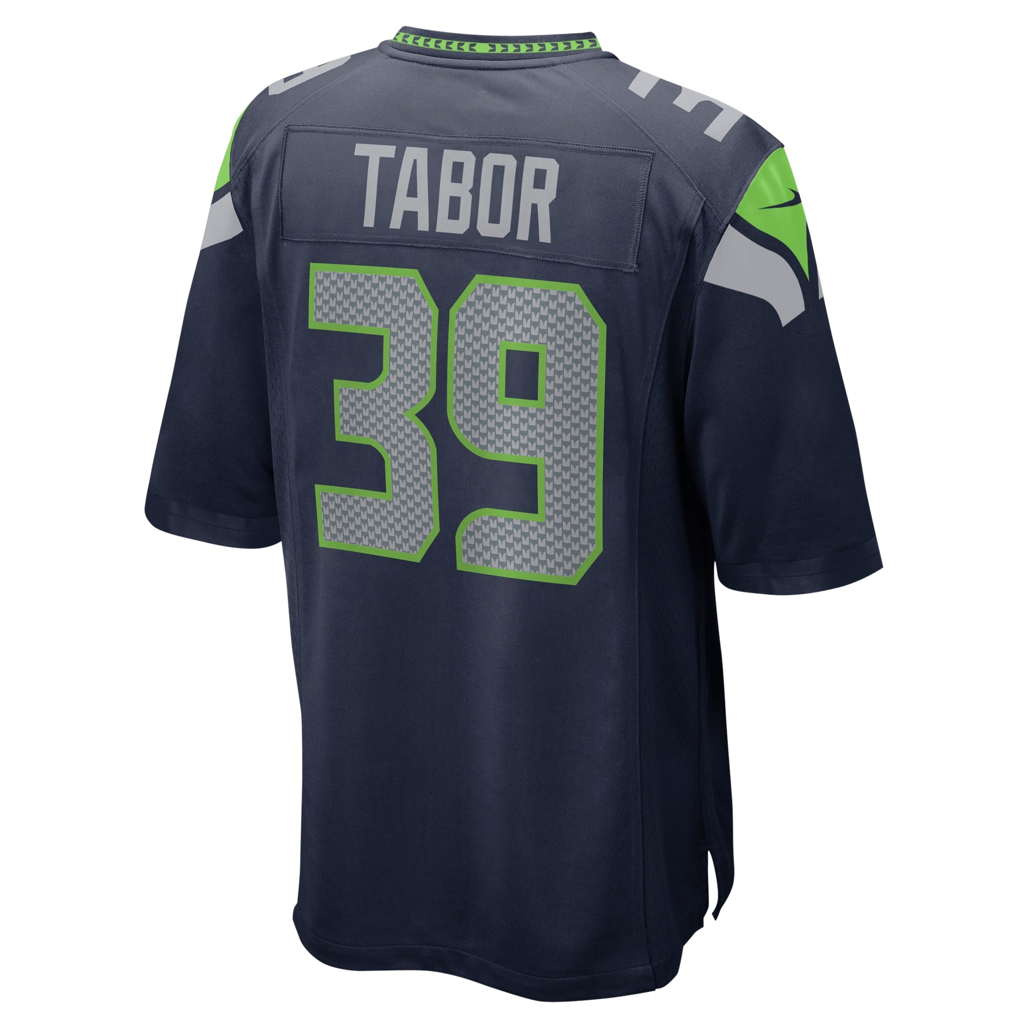 Teez Tabor Seattle Seahawks Home Game Player Jersey - College Navy