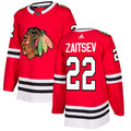 Nikita Zaitsev Chicago Blackhawks Authentic Jersey - Red