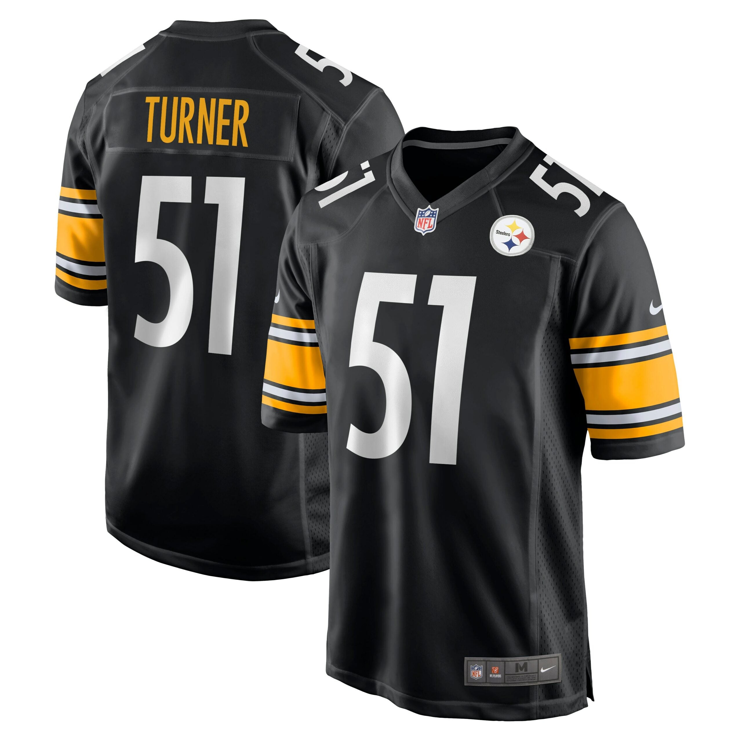 Trai Turner Pittsburgh Steelers Game Jersey - Black
