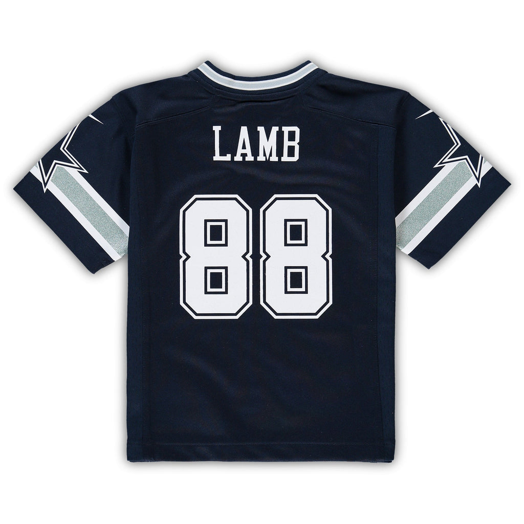 Preschool CeeDee Lamb Navy Dallas Cowboys Game Jersey