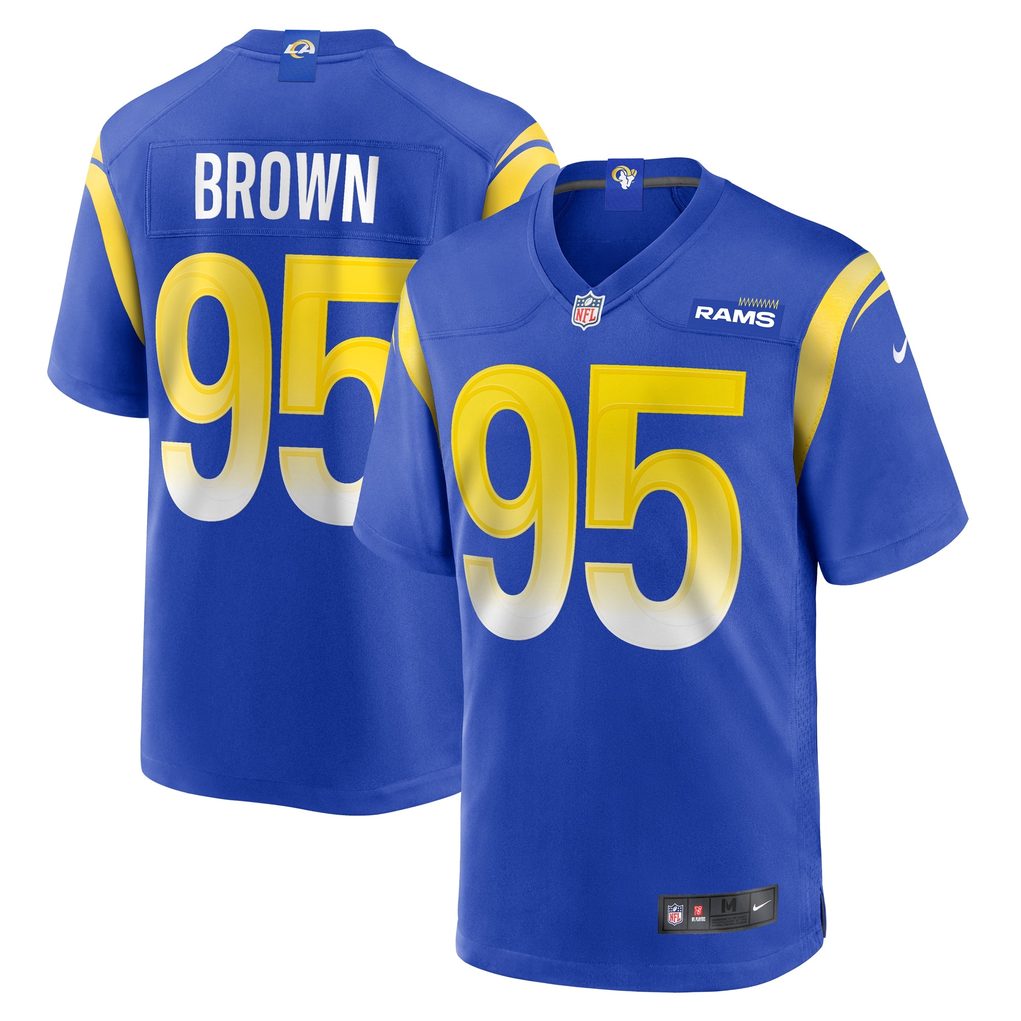 Bobby Brown III Los Angeles Rams Team Game Jersey - ?Royal