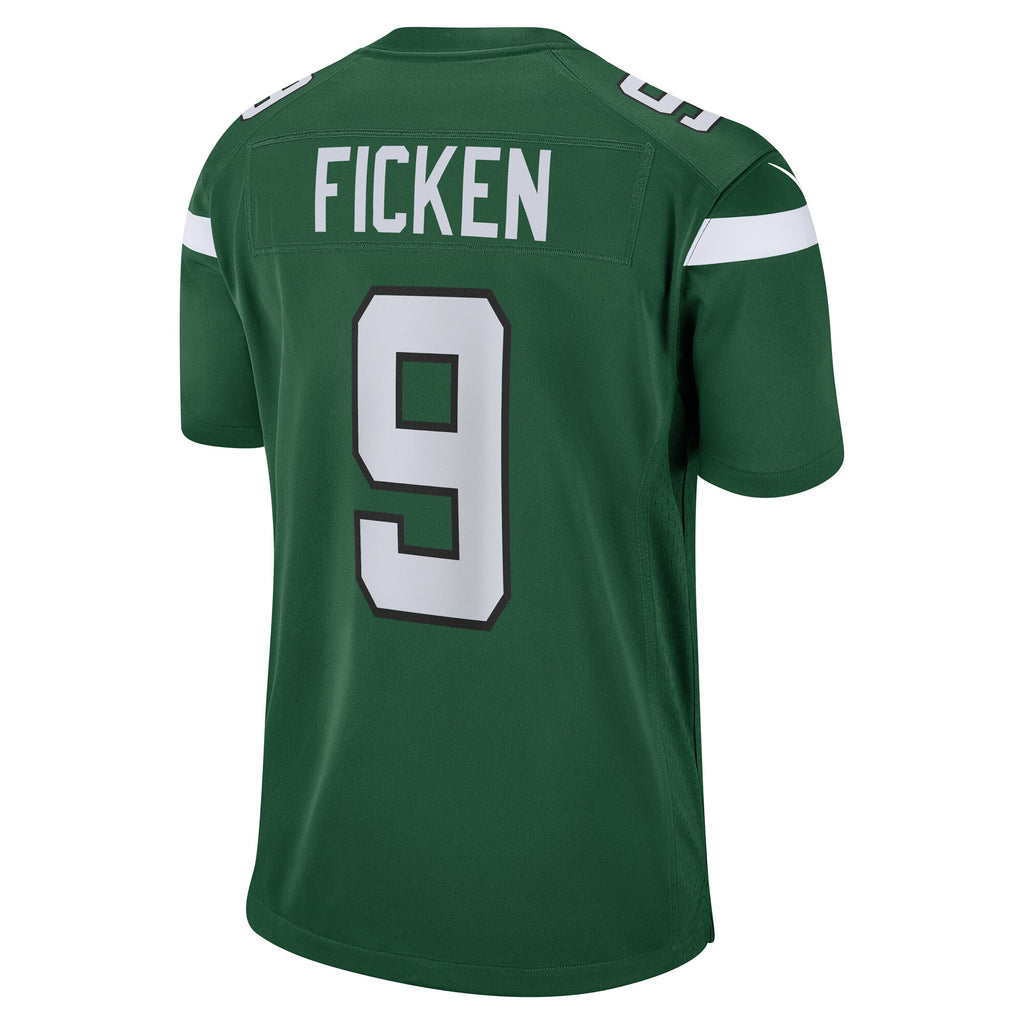 Sam Ficken New York Jets Game Jersey - Gotham Green