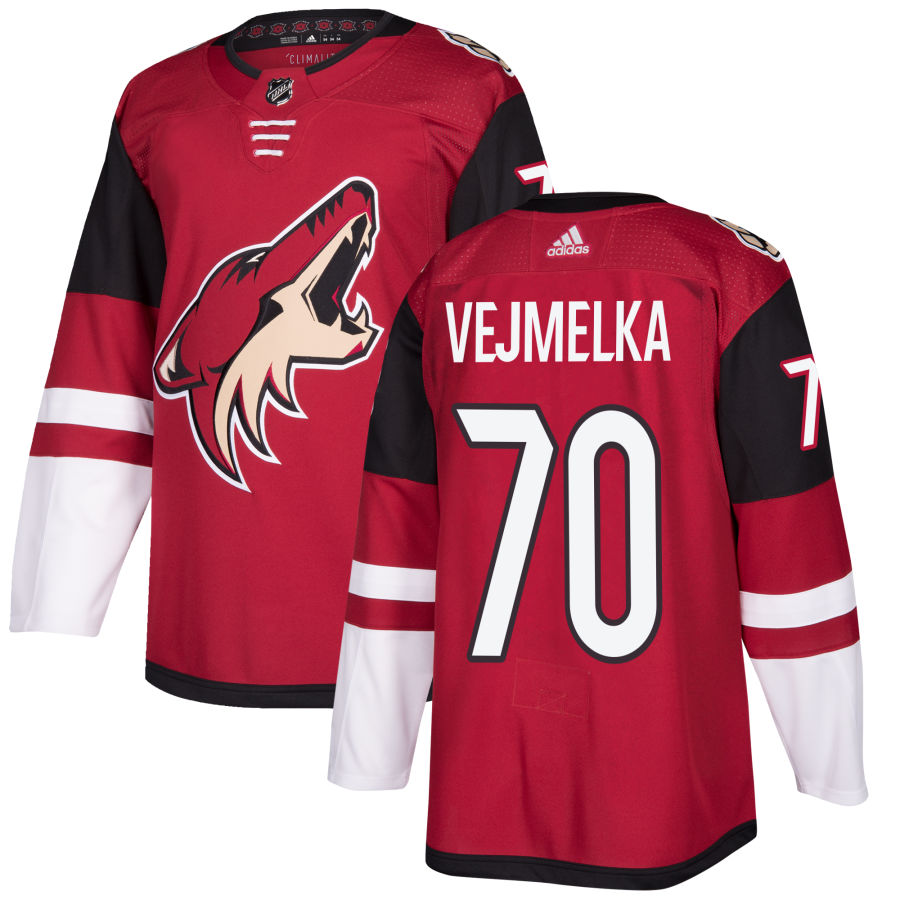 Karel Vejmelka Arizona Coyotes Authentic Jersey - Maroon