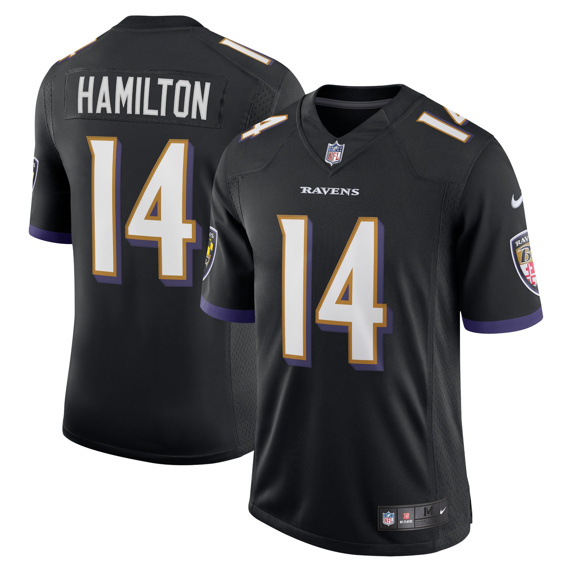 Kyle Hamilton Baltimore Ravens Men's Vapor Limited Jersey - Black