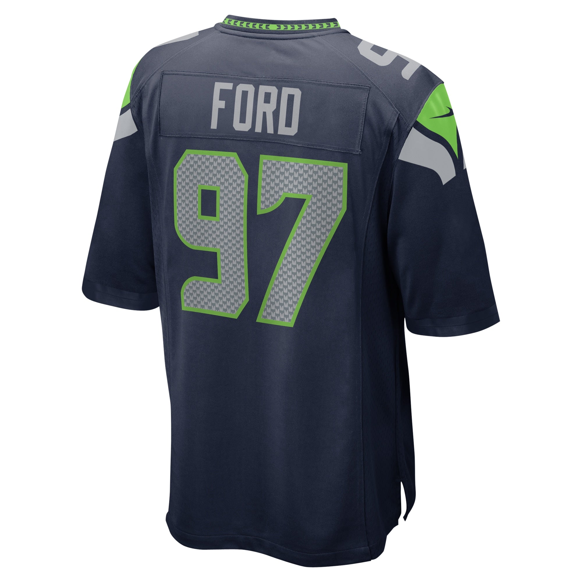 Poona Ford Seattle Seahawks Game Jersey - College Navy