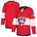 Florida Panthers Home Authentic Blank Jersey - Red