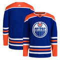Edmonton Oilers Home Primegreen Authentic Pro Blank Jersey - Royal