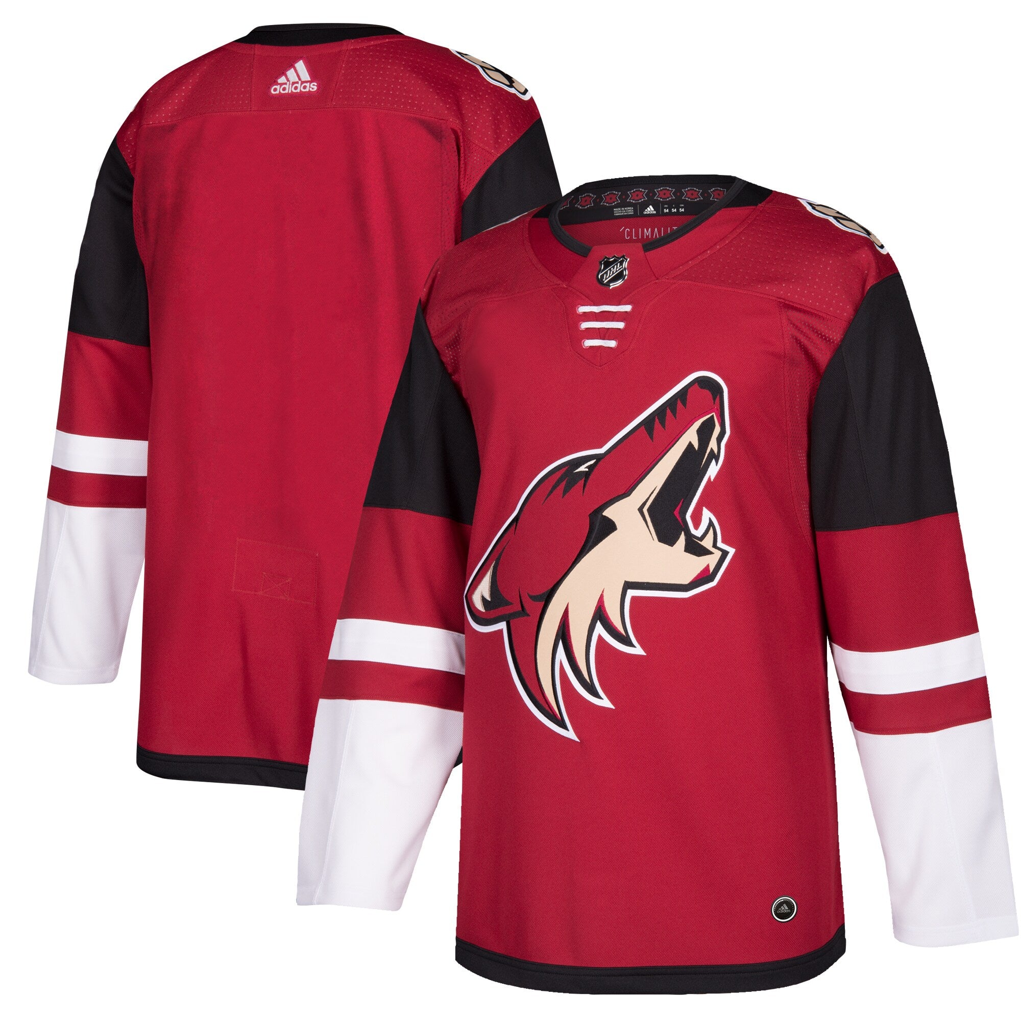 Arizona Coyotes Home Authentic Blank Jersey - Maroon