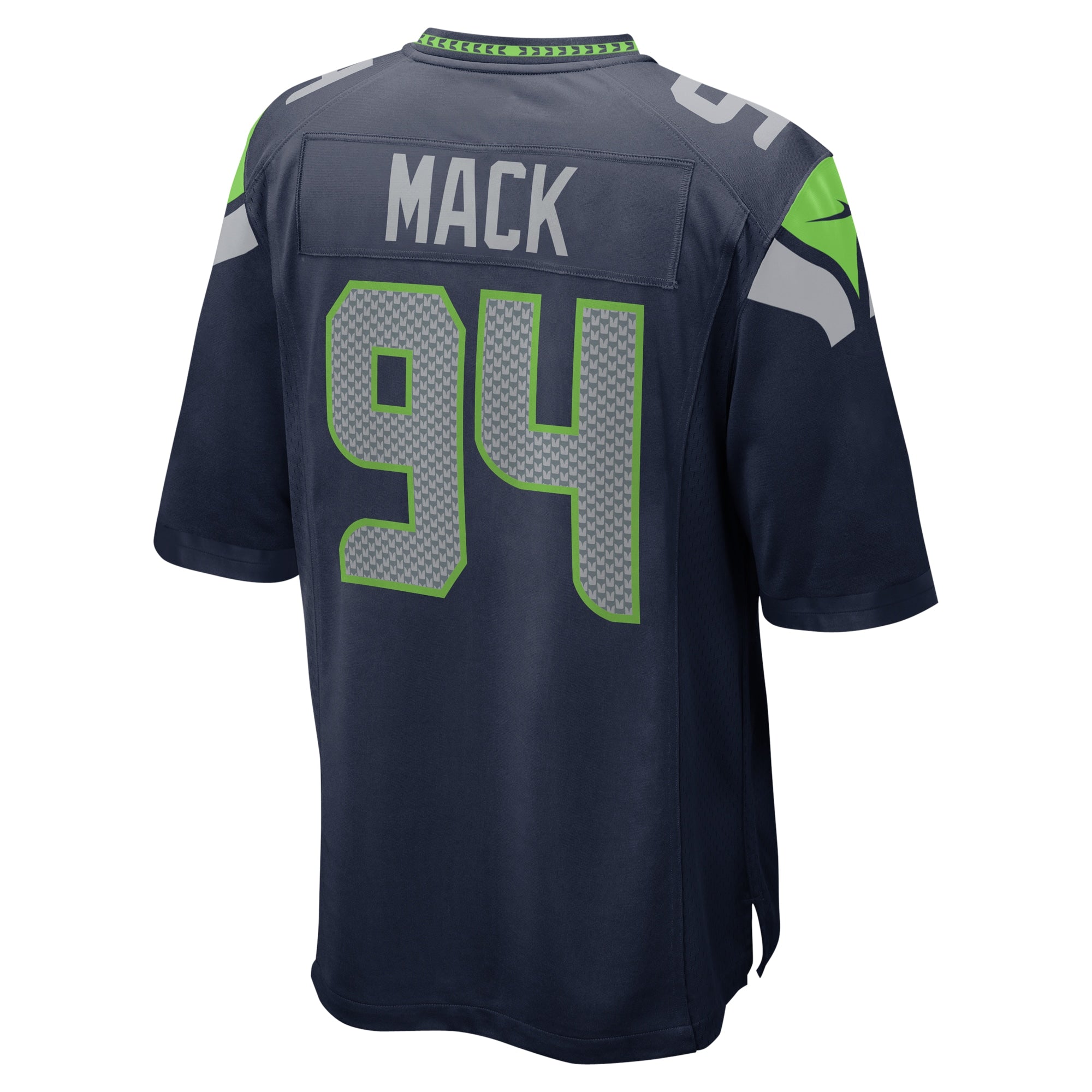 Isaiah Mack Seattle Seahawks Home Game Player Jersey - College Navy