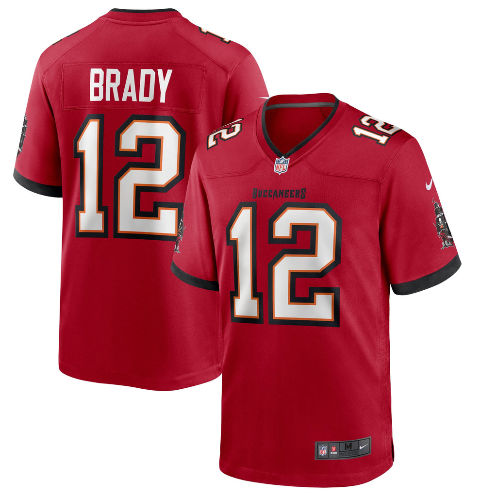 Tom Brady Tampa Bay Buccaneers Game Player Jersey - Red