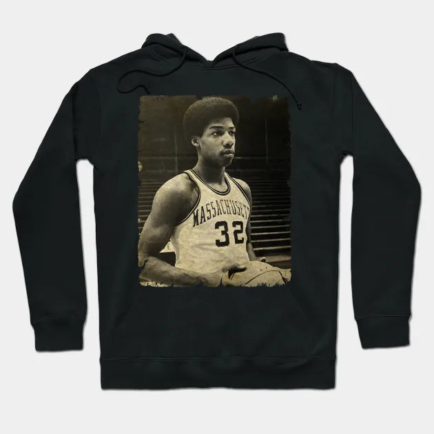 Young Dr. J His Days At Umass, 1970 Hoodie