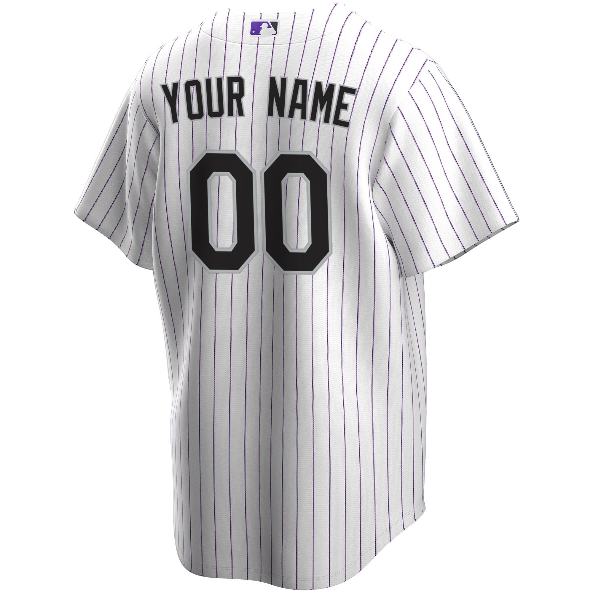 Colorado Rockies Home Replica Custom Jersey - White