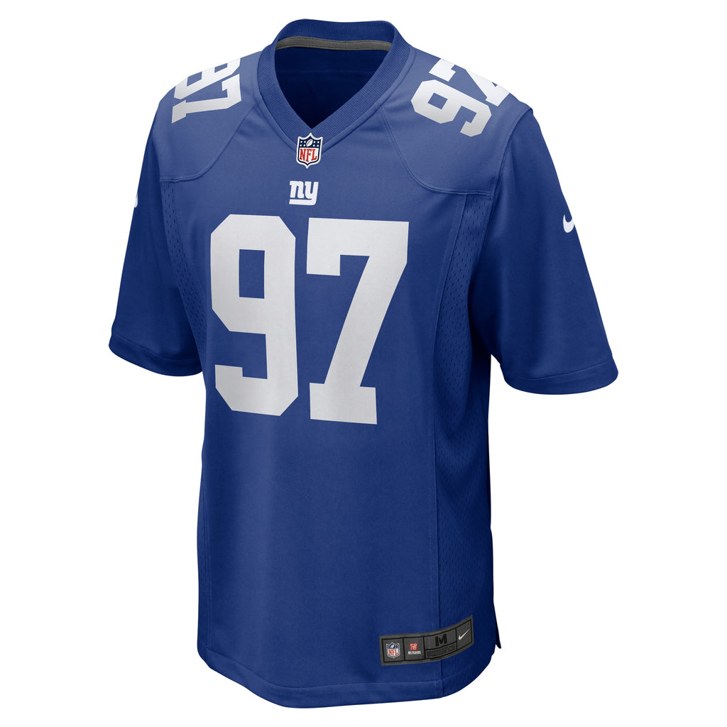 Dexter Lawrence II New York Giants Team Game Player Jersey - Royal