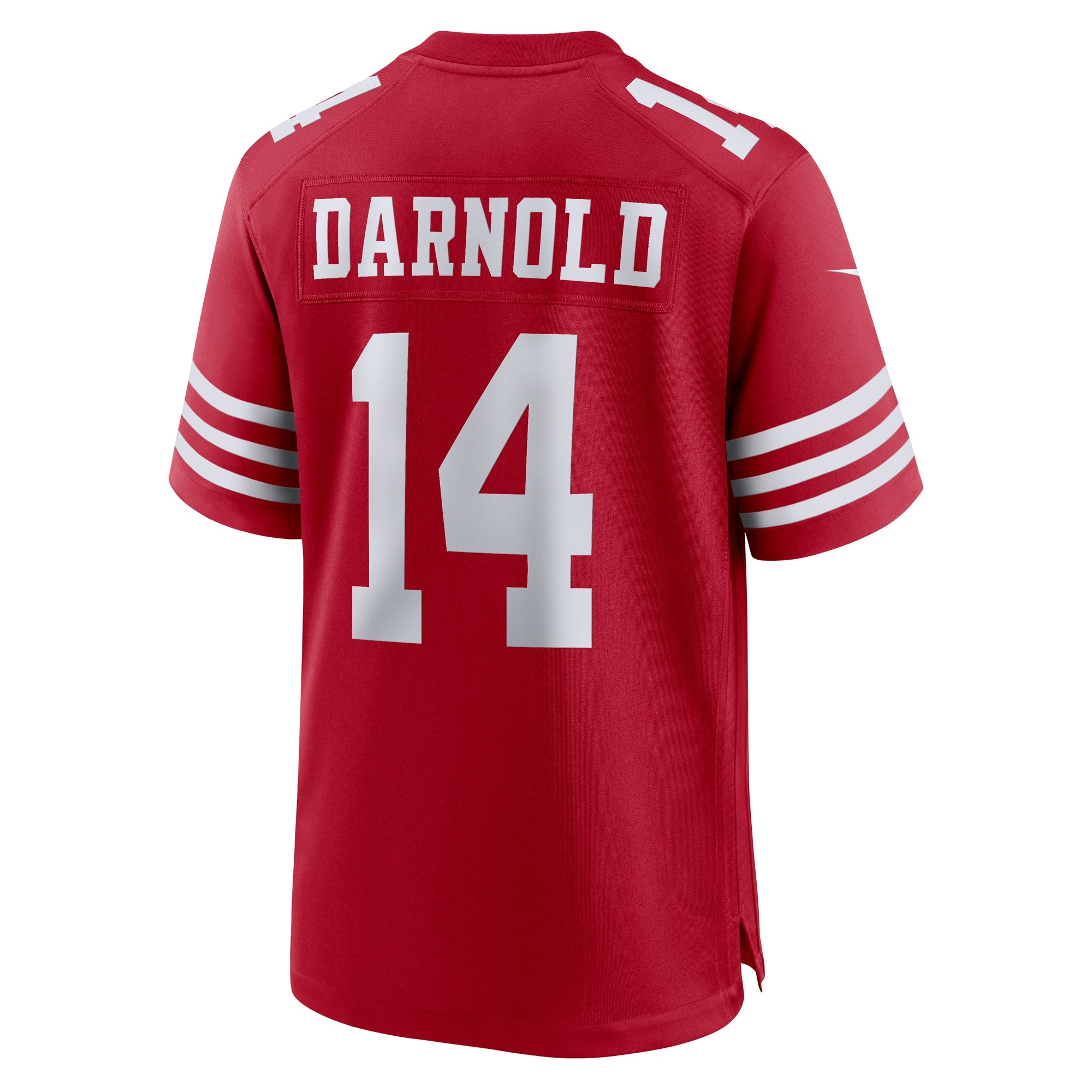 Sam Darnold San Francisco 49ers Game Player Jersey - Scarlet