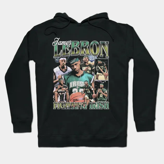 Lebron James Fighting Irish Hoodie