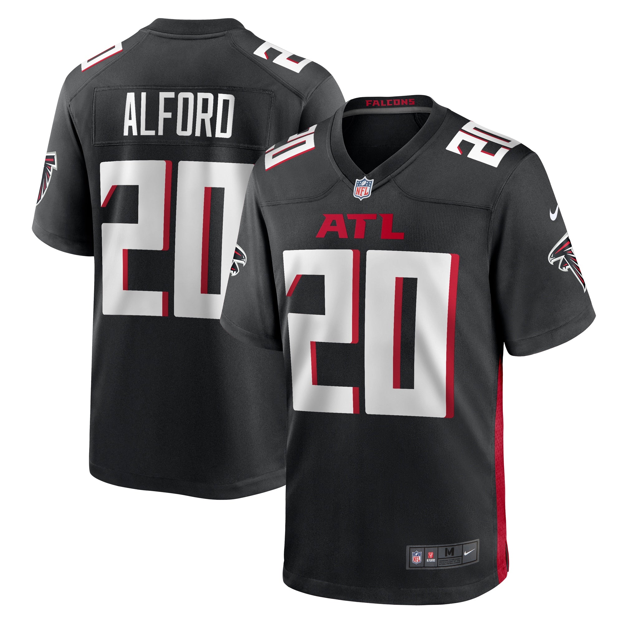 Dee Alford Atlanta Falcons Team Game Jersey - ?Black