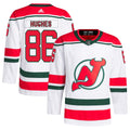 Jack Hughes New Jersey Devils 2022/23 Heritage Primegreen Authentic Pro Jersey - White