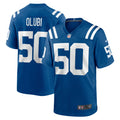 Segun Olubi Indianapolis Colts Game Player Jersey - Royal