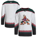 Arizona Coyotes Away Primegreen Authentic Pro Blank Jersey - White