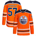 James Hamblin Edmonton Oilers Home Authentic Pro Jersey - Orange