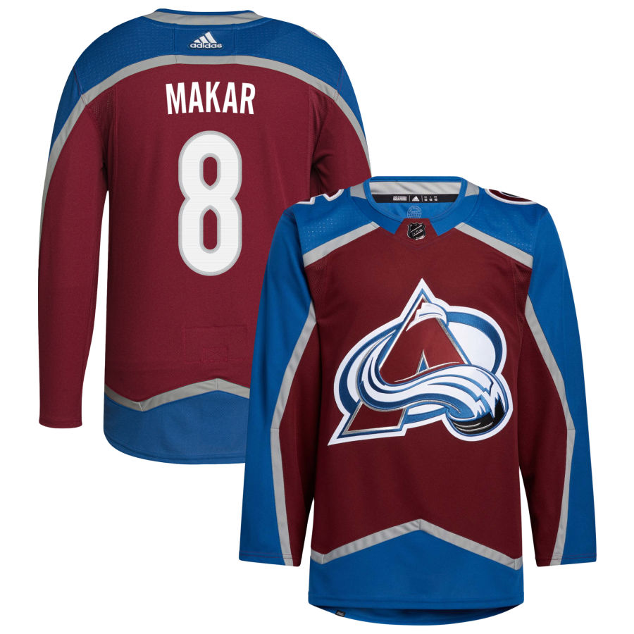 Cale Makar Colorado Avalanche Home Primegreen Authentic Pro Jersey - Burgundy